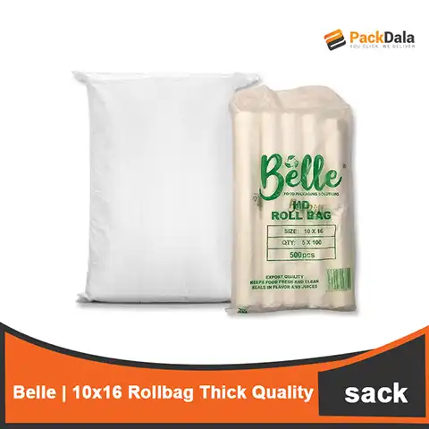 Picture of Belle 10x16 Rollbag Thick Quality 50rmprsck nrp SACK
