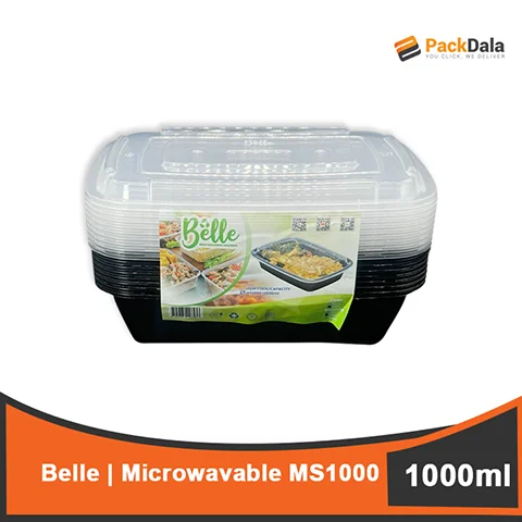 Picture of Belle Microwavable 1000ml MS1000 10pcs x 15packs nrp PACK