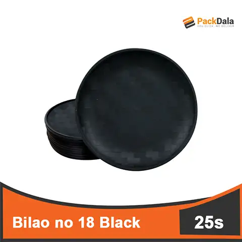 Picture of Bilao no 18 Black 20pcs per bdl