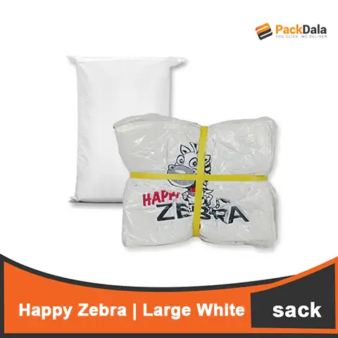 Picture of Large Zebra White 10pckx15ream nrp SACK