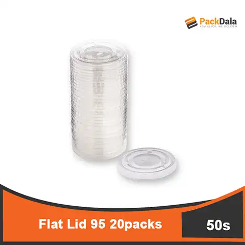 Picture of Flat Lid 95 20packs x 50pcs per case nrp PACK