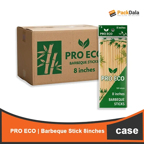 Picture of PRO Bbq Sticks 8inches 100pcs x 100packs percs CASE