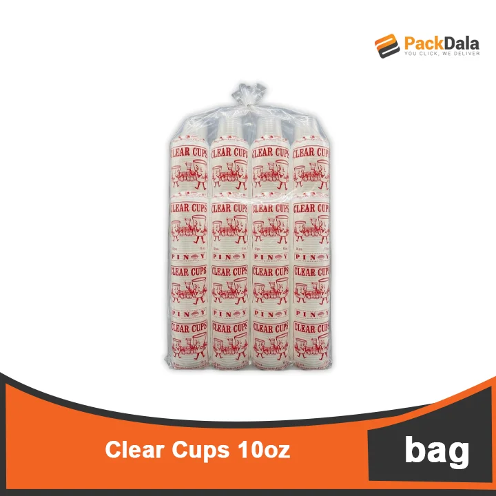 Picture of Clear Cups 10oz 20pckperbag nrp BAG