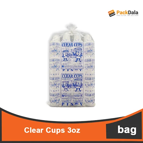 Picture of Clear Cups 3oz 20pckperbag nrp BAG