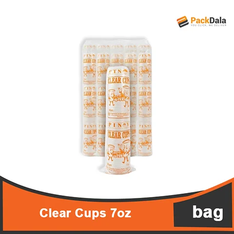 Picture of Clear Cups 7oz 20pckperbag nrp BAG