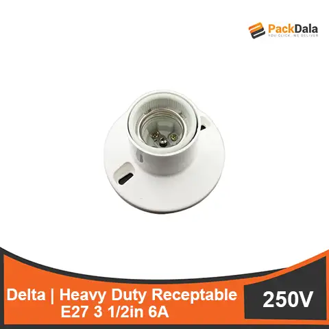 Picture of Delta Heavy Duty Ceiling Receptacle E27 3 1 2in RC273502
