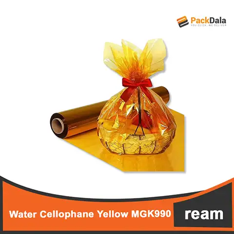 Picture of Water Cellophane Yellow MGK990 REAM 