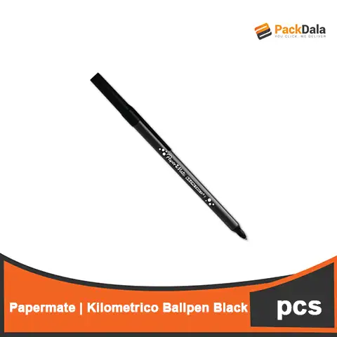 Picture of Papermate Kilometrico Black Pen 100doz per case 12s PCS