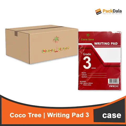 Picture of Coco Tree Writing Pad 3 200padspercase CASE