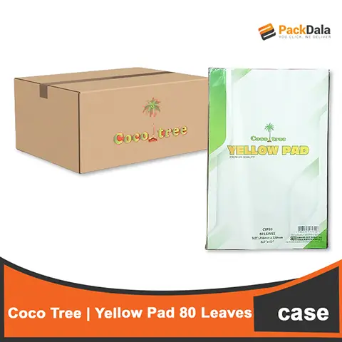 Picture of Coco Tree Yellow Pad 60padspercase CASE
