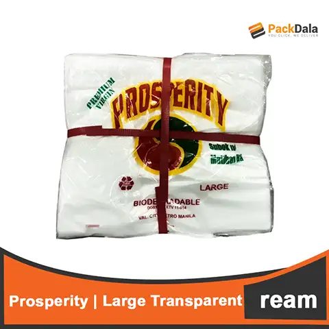 Picture of Large Prosperity Transparent 20rmxsack REAM