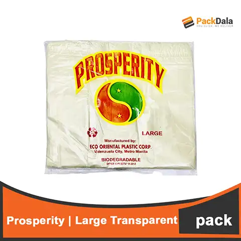 Picture of Large Prosperity Transparent 20rmxsack PACK