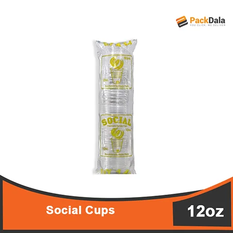 Picture of Social Cups 12oz 20pckx5bagsperbdl nrp PACK
