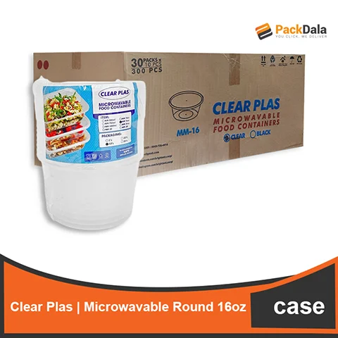 Picture of Clear Plas Microwavable Rnd 16 MM16oz 10s x 30pack CASE
