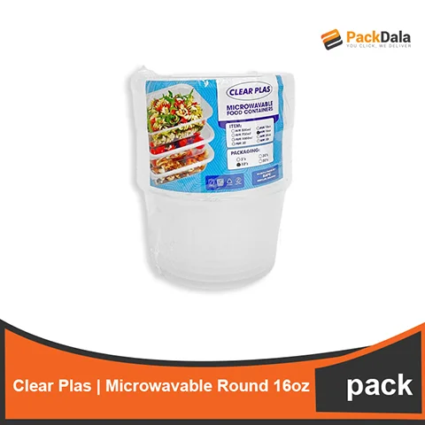 Picture of Clear Plas Microwavable Rnd 16 MM16oz 10s x 30pack PACK