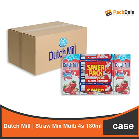 Picture of DutchMill Strawberry 180mlx4x12 SAVERSPACK CASE