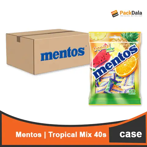 Picture of Mentos Tropical Mix 50pcsx40pack per case CASE