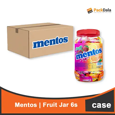 Picture of Mentos Fruit jar 200sx6  CASE