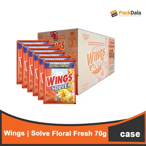 Picture of Wings Solve Floral Fresh 70g or60gx25x150 nrp CASE