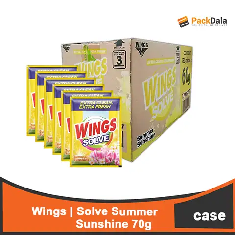 Picture of Wings Solve Summer Sunshine 70g or60gx25x150 nrp CASE