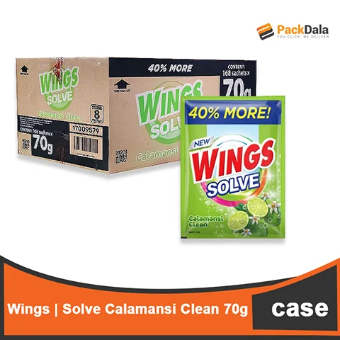Picture of Wings Solve Calamansi Clean 70gx28x168 nrp CASE
