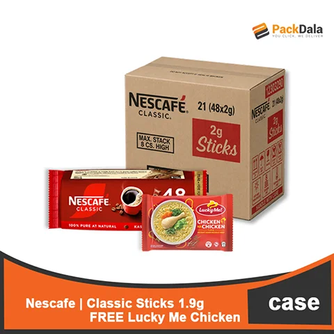 Picture of Nescafe CLA Sticks 1 9gx48x15 rp Free LM PC CASE