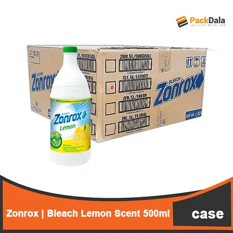Picture of Zonrox Bleach Lemon Scent 500mlx36 CASE