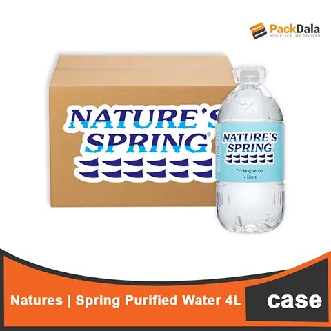Picture of Natures Spring Purified Water 3x4L CASE