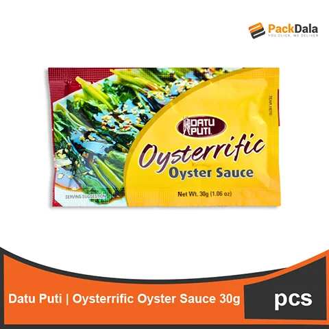 Picture of Datu Puti Oyster Sauce 30gx12pcx12tie per cs rp PCS