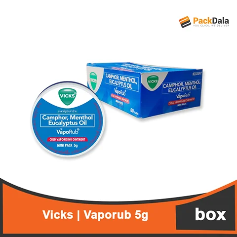 Picture of Vicks Vaporub 5gx60x18 BOX