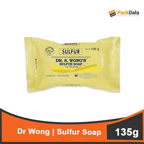 Picture of Dr Wong Sulfur Soap 80x135g Yellow PCS