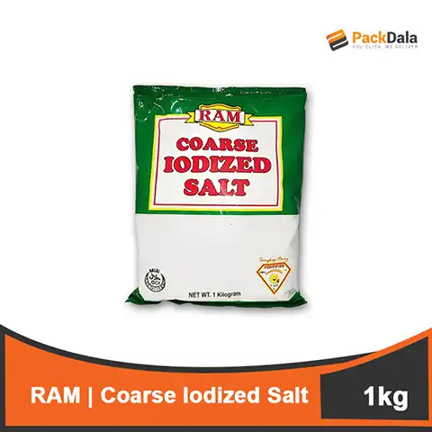 Picture of Ram Iodized Salt Coarse 12x1kg PACK