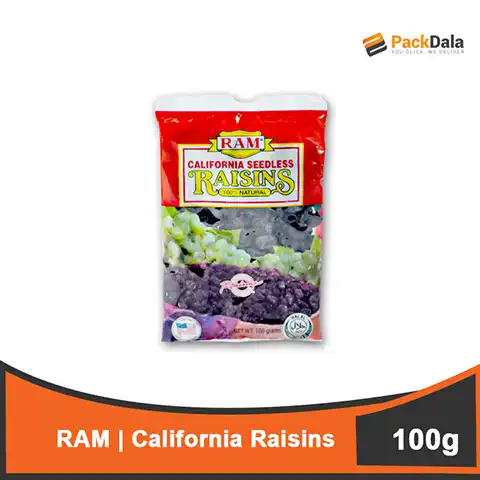 Picture of Ram California Raisins 48x100g PACK