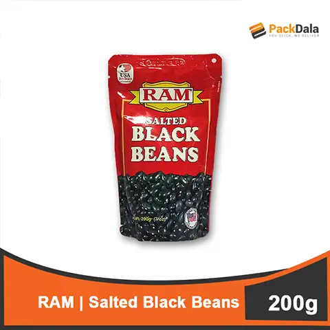 Picture of Ram Salted Black Beans Sup 48x200g PC
