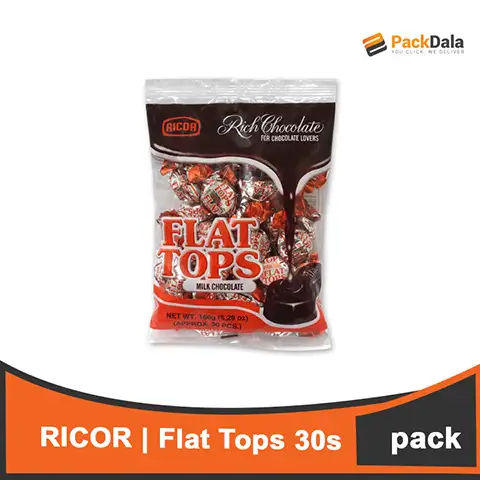 Picture of Flat Tops 24x30s Chocolate Candy pack