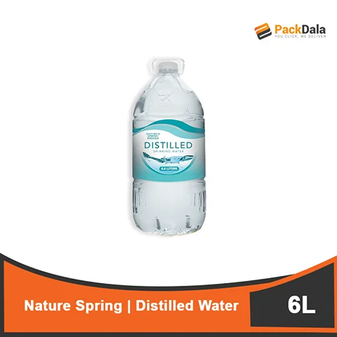 Picture of Natures Spring Distilled Water 3x6 6L  BTL