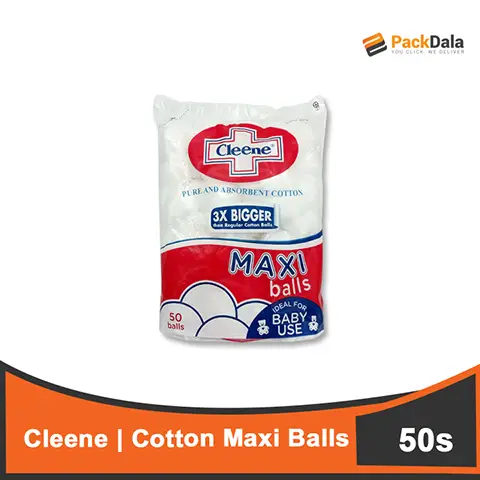 Picture of Cleene Cot. Maxi Balls 36x50s  PACK