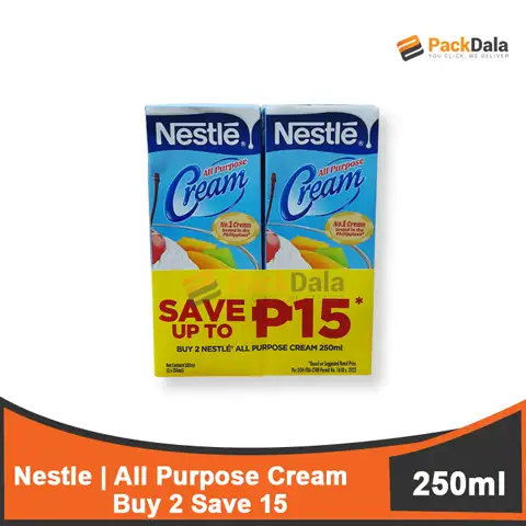 Picture of Nestle All Purpose Cream 250mlx2x12 Buy2Save15