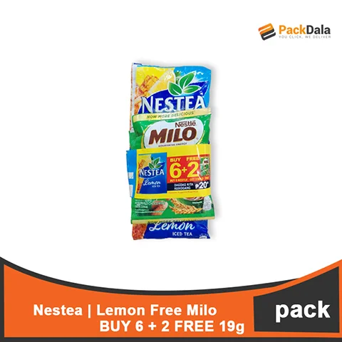 Picture of Nestea Lemon Free Milo 24x6x19g  PROMO PACK