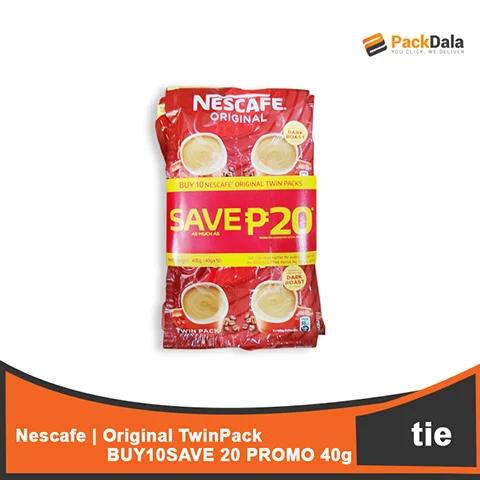 Picture of Nescafe Orig TP 20x10x40g BUY10SV20 PRM TIE