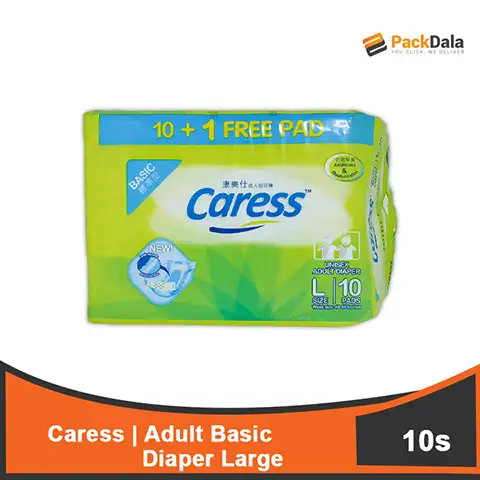 Picture of Caress Adult Basic Diaper L 10x10s