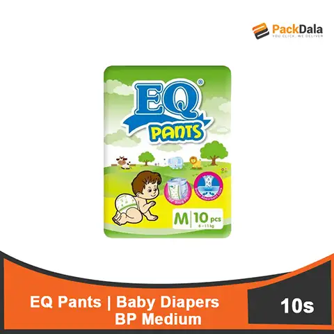 Picture of EQ Pants BB Diaper BP M 20x10s Pack