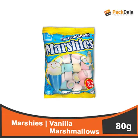 Picture of Marshies Vanilla Marshmallows 24x80g PACK