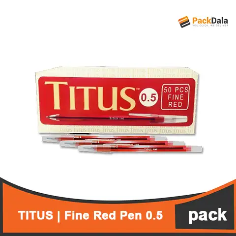 Picture of Titus Fine Red Pen 0
5 40packx25pcs per pack PACK