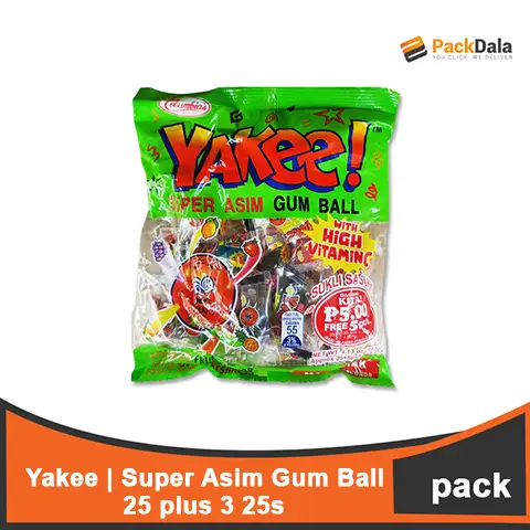 Picture of Yakee Super Gum Ball 40x25plus3 PACK
