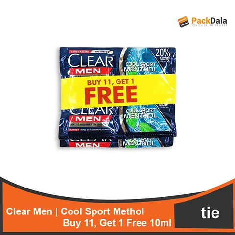 Picture of CLEAR Shampoo Cool Sport Menthol 24x11plus1x10ml TIE