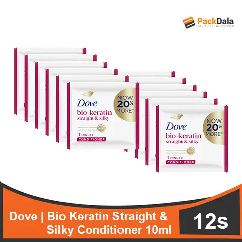 Picture of Dove Bio Keratin Straight n Silky Cond 24x12x10ml TIE