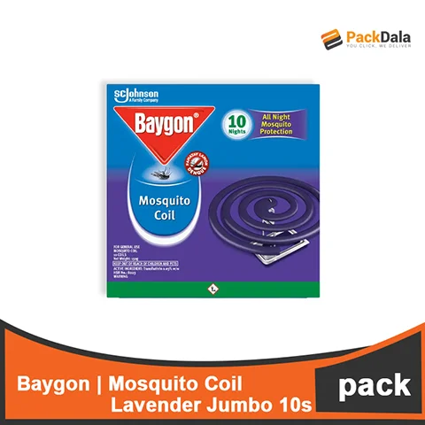 Picture of Baygon Mosquito Coil Lavender Jumbo 60x10s  PACK