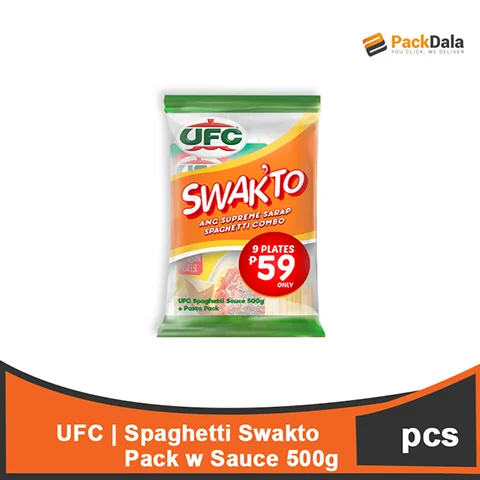Picture of UFC Spag Swakto Pack Pasta w Sauce 500gx24pck rp PCS