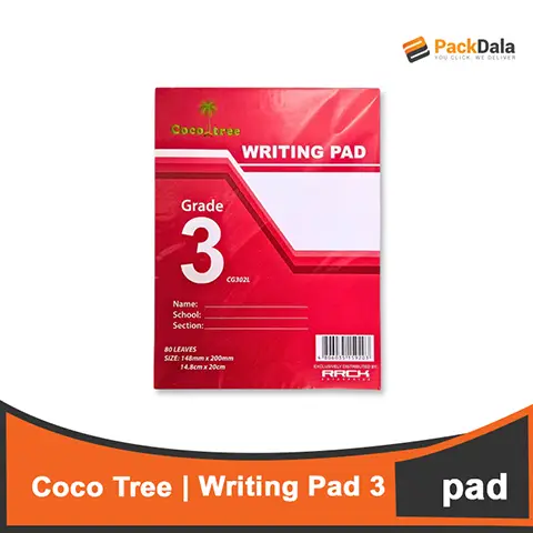 Picture of Coco Tree Writing Pad 3 200padspercase PAD